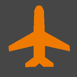 Heavy aircraft target