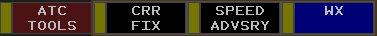 The ATC Tools Toolbar menu