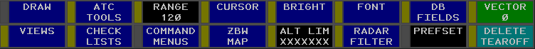 The Master Toolbar menu