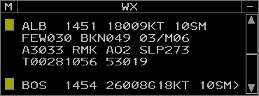 The Weather Station Report View