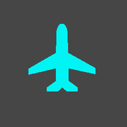 An unidentified aircraft