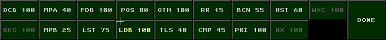 DCB BRITE Submenu