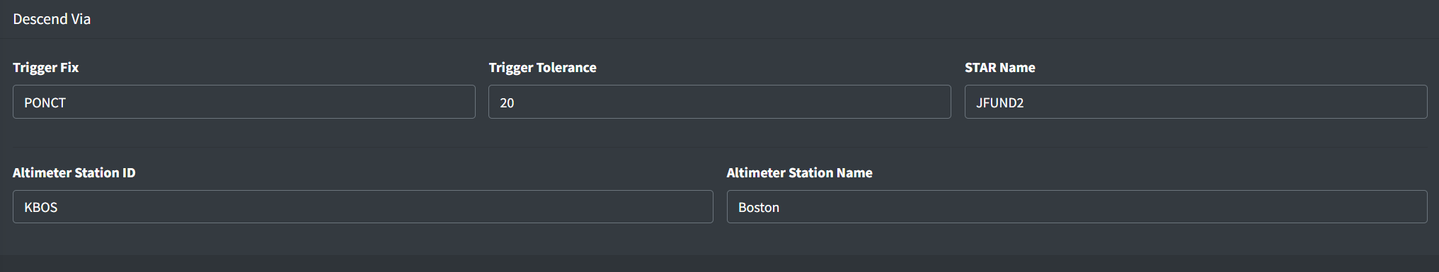 Auto ATC descend via restriction