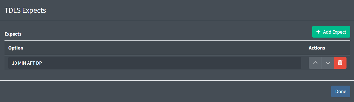 Editing a clearance field