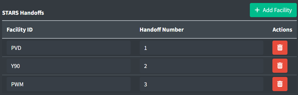 STARS handoffs