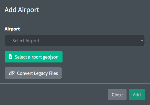 Adding an airport