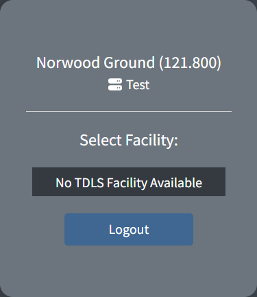 No TDLS facility available
